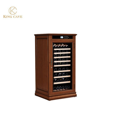 Harga yang bagus Custom Wine Cooler Cabinet Home Living Blister Board Wine Refrigerator Listrik Low Noise on line