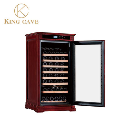 Harga yang bagus Lampu LED Dan Kontrol Kelembaban Tambahan Vintage Kontrol Kelembaban Wine Cooler Cabinet on line