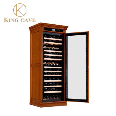 Harga yang bagus Kingcave Glass Door Wine Cooler Cabinet Dengan Kontrol Suhu yang Sempurna on line