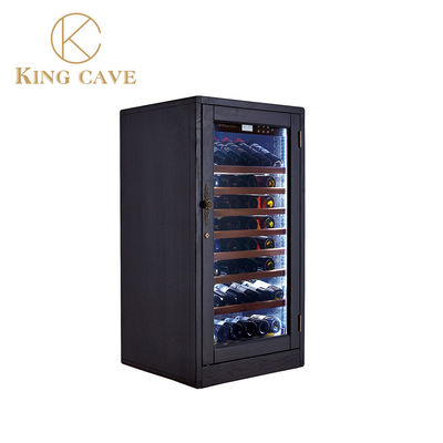 Harga yang bagus Suhu Konstan Custom Wine Cooler Dengan Lampu LED Low Noise on line