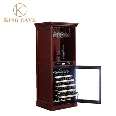 Harga yang bagus Rak Kayu Dapur Wine Cooler Mewah Modern Wine Cooler Cellar on line