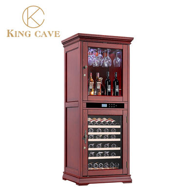 Harga yang bagus Custom Glass Single Door Kitchen Wine Cooler Multi Layer Fridge Freezer Rumah on line