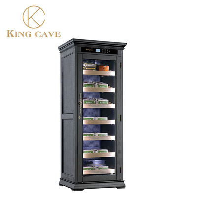 Harga yang bagus Lemari Rokok Wine Cooler Mewah Dengan Dengan Cedar Wood Tray on line