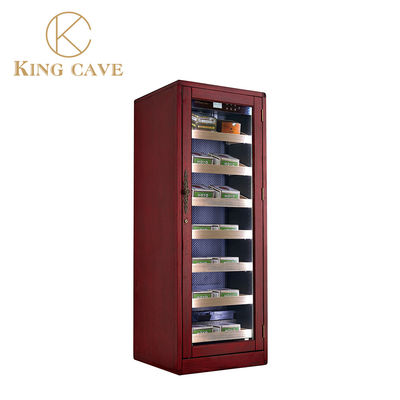 Harga yang bagus Pengendalian Suhu Cigar Cabinet Humidor on line