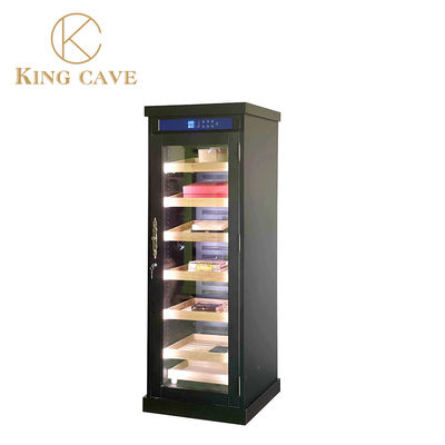 Harga yang bagus Custom Luxury Design Smoke Shop Cigar Humidor Kabinet Furniture on line
