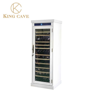 Harga yang bagus Embraco Compressor Wine Cooler Cabinet Dengan American MDF Shell 18 Botol on line
