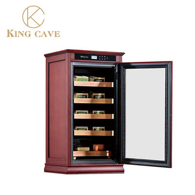 Harga yang bagus 2 In 1 Kulkas dan Humidor dengan Rak Kayu Cedar Spanyol on line