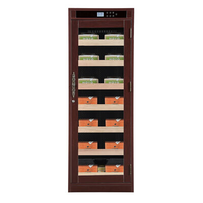 Harga yang bagus Kabinet Humidor Cigar Cooler berkapasitas tinggi dengan Panel Kontrol Digital dan Sistem Termoelektrik Ultra-Silent on line
