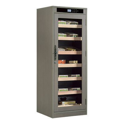 Harga yang bagus Pengendalian Kelembaban Suhu yang Tepat Humidor Cigar Cooler dengan Interior Cedar Spanyol dan Rak yang Dapat Dihapus on line
