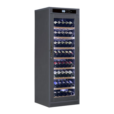Harga yang bagus Precision Temperature Control 48 Botol Kapasitas Desain yang dapat dikunci Wine Cooler Cabinet untuk penyimpanan anggur on line