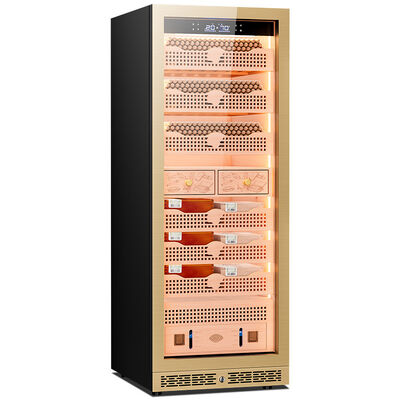 Harga yang bagus Kabinet Humidor Pendingin Cerutu Elektronik Kontrol Iklim Presisi on line
