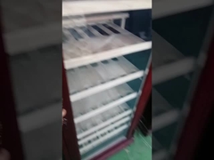 Low Noise Glass Front Wine Refrigerator Touch Control Reguler Shelves